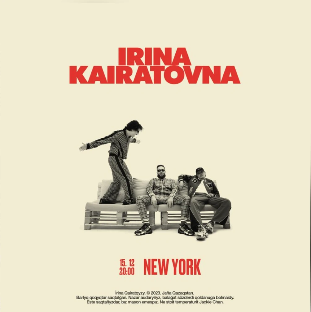 Irina Kairatovna Live in New York!