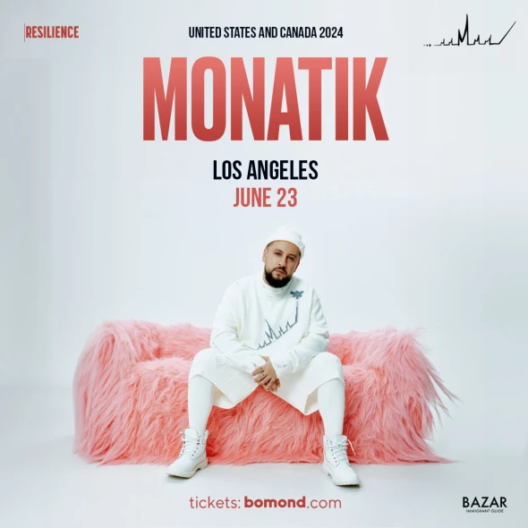 MONATIK North American Tour 2024 - Los Angeles-banner