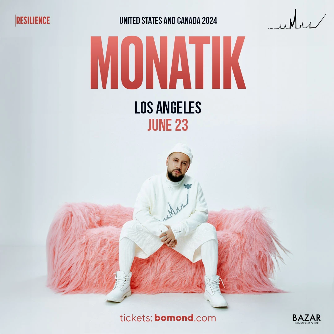 MONATIK North American Tour 2024 - Los Angeles