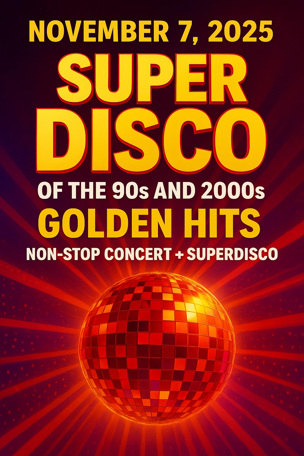 SUPER DISCO OF THE 90s AND 2000s: GOLDEN HITS USA TOUR