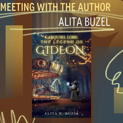 photo-carousel-lore-the-legend-of-gideon-by-alita-buzel-author-talk-meeting-with-the-author-in-new-york