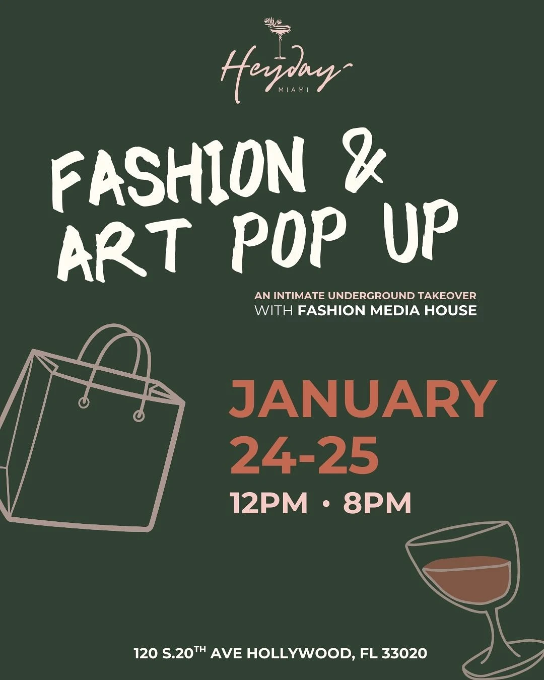 FASHION & ART POP-UP В HEYDAY MIAMI