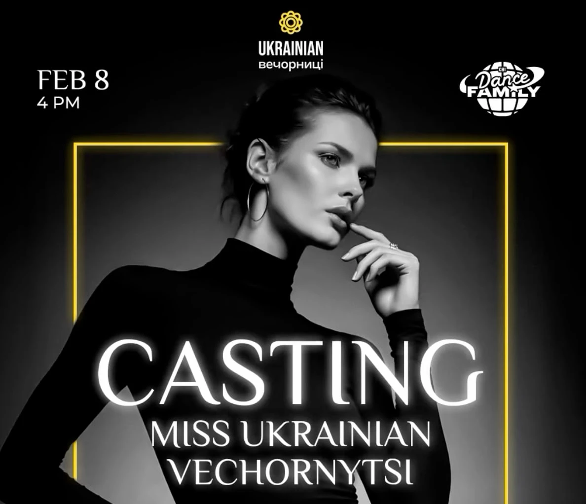 CASTING CALL: MISS UKRAINIAN VECHORNYTSI