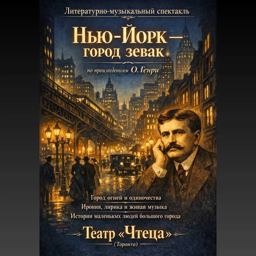 "New York - City of Onlookers" Literary-Musical Performance in New York