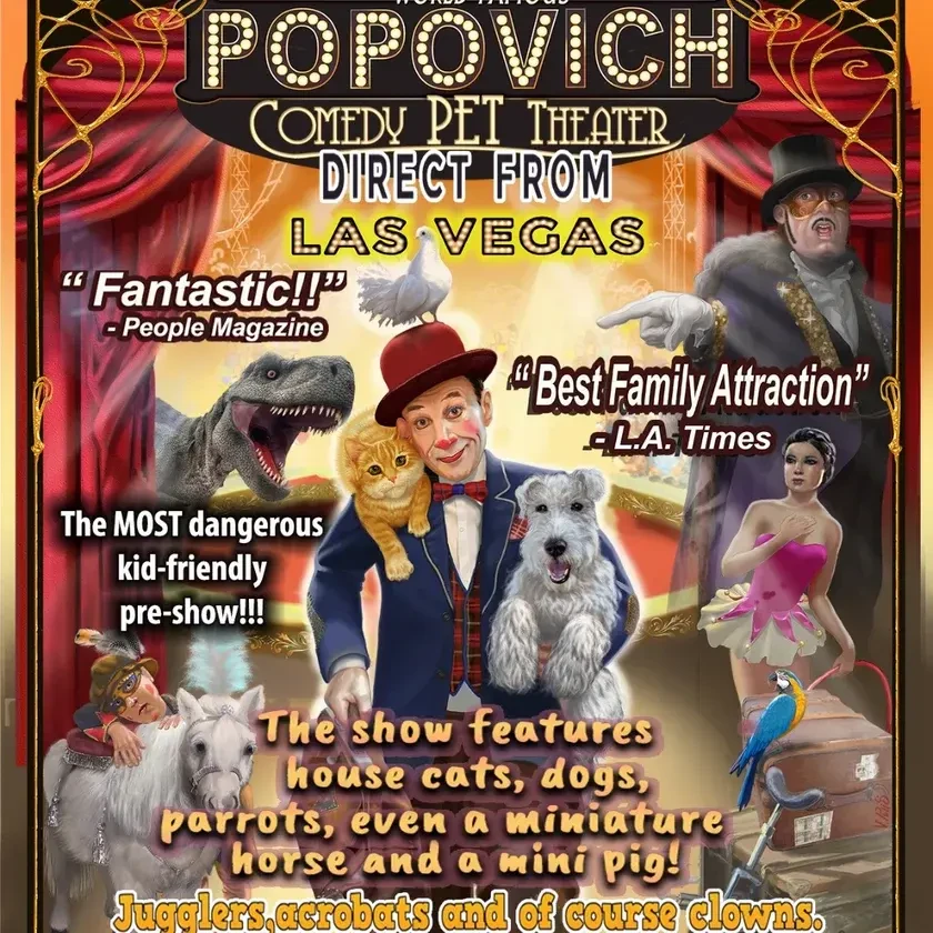 Popovich Comedy Pet Theater in Atlanta