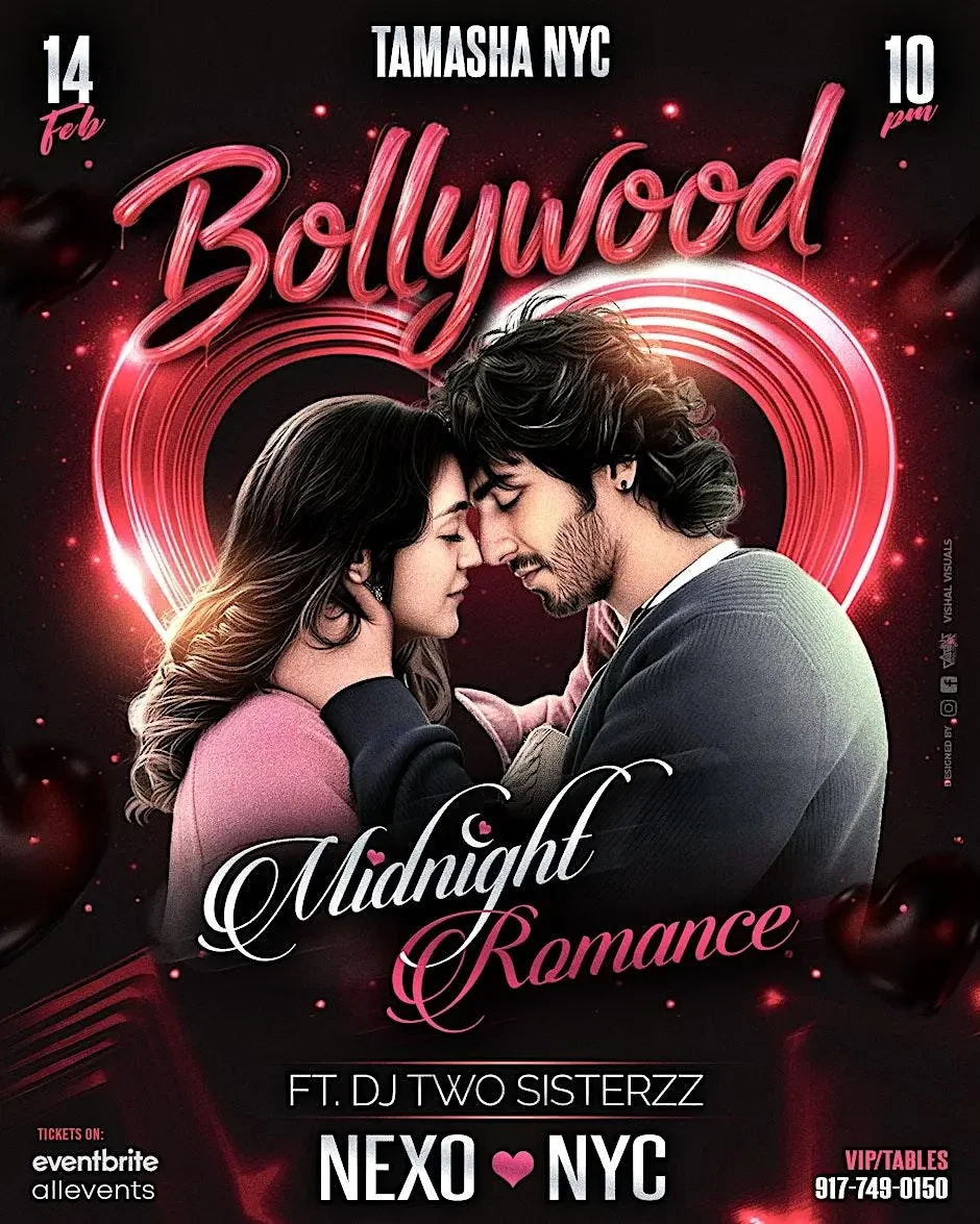 Blue Glove Presents: #1 NYC BOLLYWOOD VALENTINES SPECIAL |NEXO TIMES SQUARE