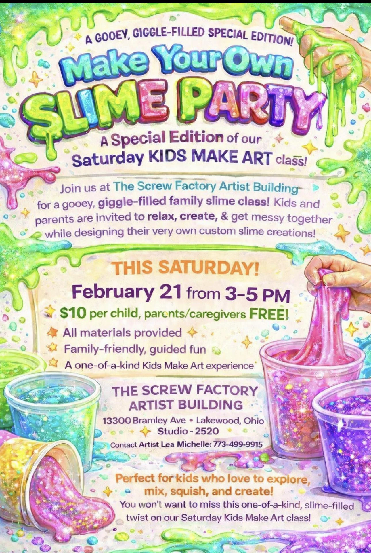 ✨ СОЗДАЙ СВОЮ SLIME-PARTY! ✨