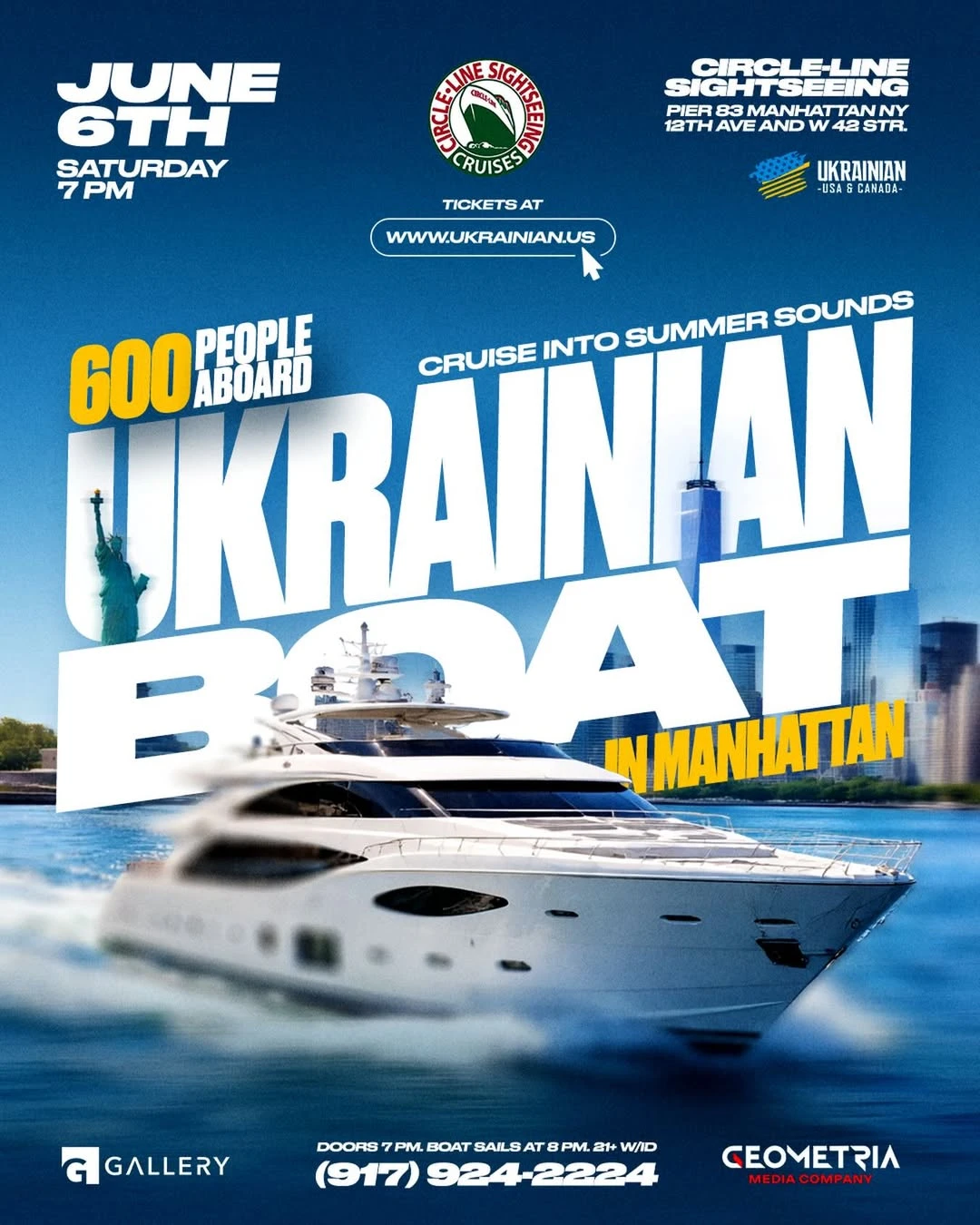 UKRAINIAN BOAT IN MANHATTAN