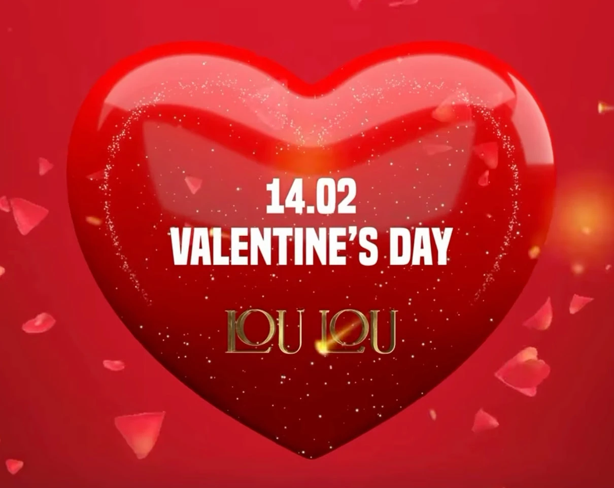 VALENTINE’S DAY В LOU LOU LOUNGE — НОЧЬ, ПОЛНАЯ МАГИИ