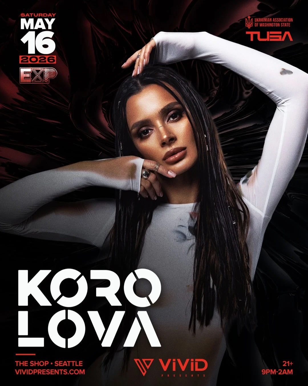 TUSA x VIViD ПРЕДСТАВЛЯЮТ: KOROLOVA В СИЭТЛЕ!