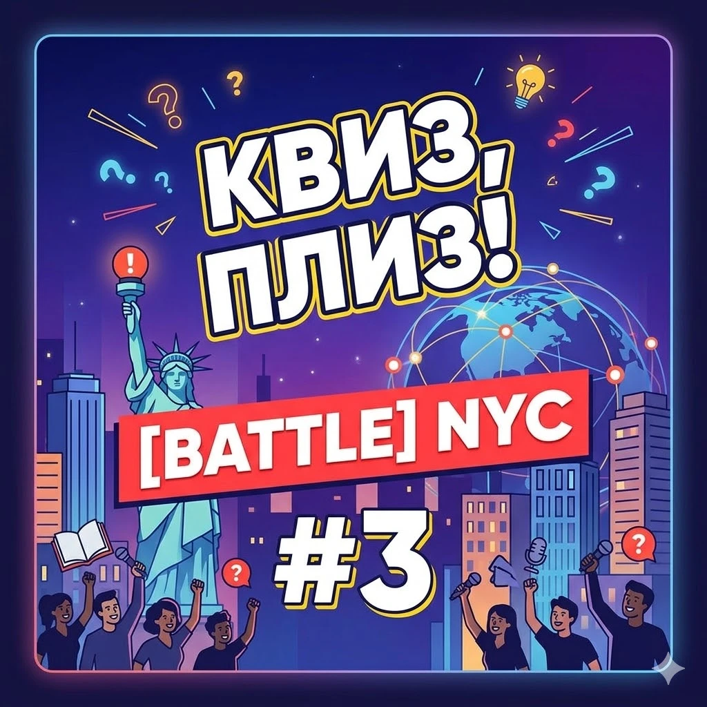 КВИЗ, ПЛИЗ! [BATTLE] NYC #3: БИТВА МЕЖДУНАРОДНОГО МАСШТАБА!