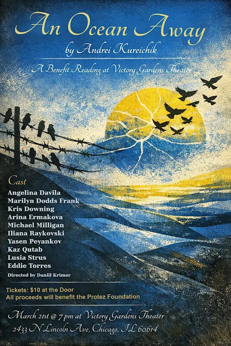 Victory Gardens Benefit Reading - An Ocean Away