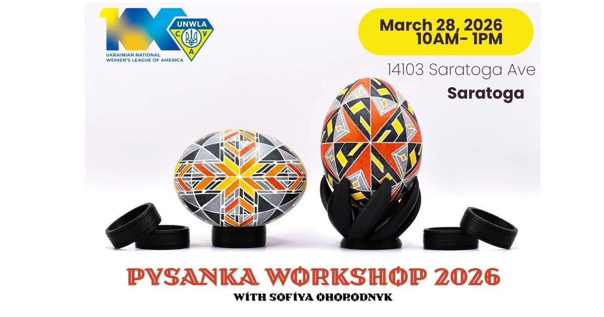 Pysanka Workshop with Sofiya Ohorodnyk