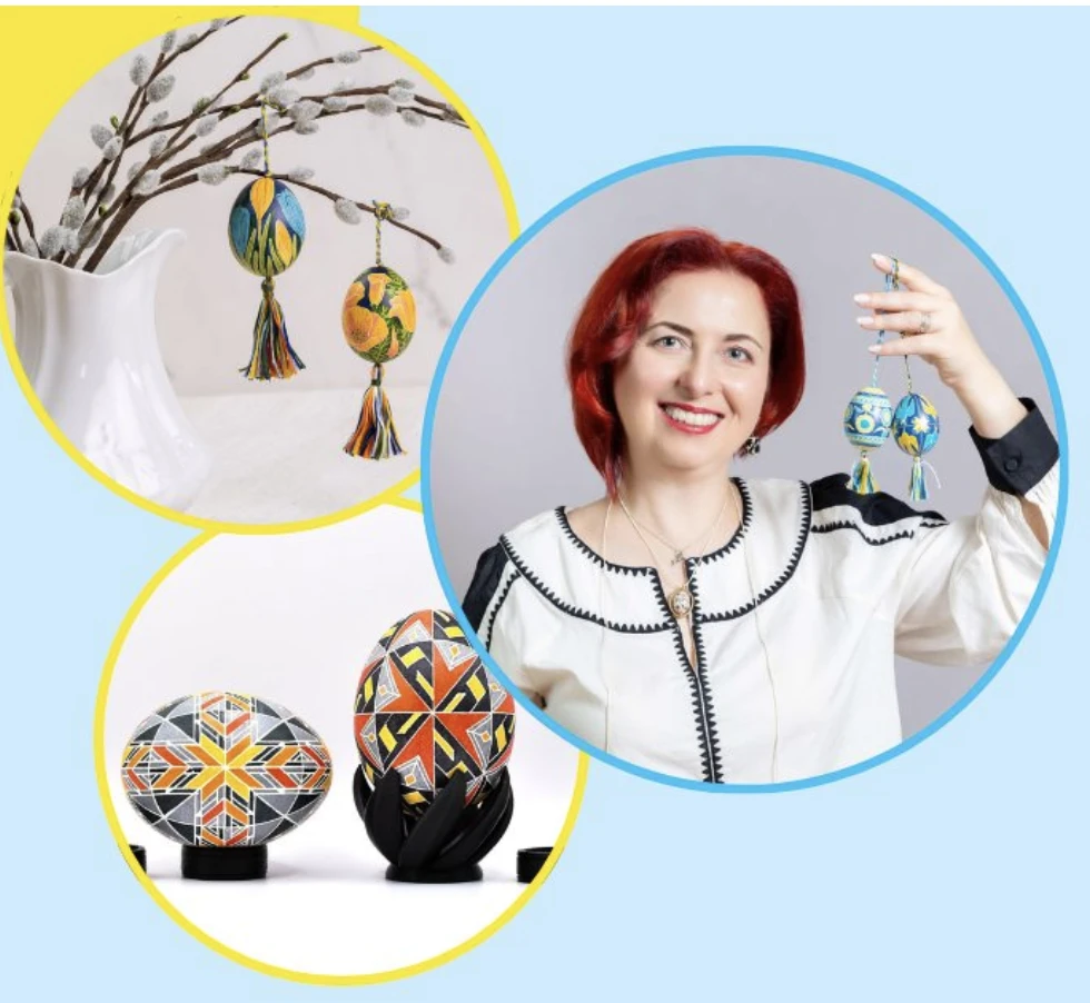 Pysanka Workshop with Sofiya Ohorodnyk