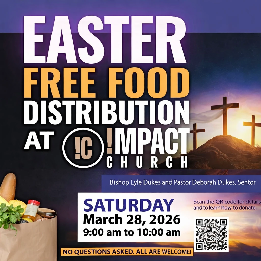 EASTER FREE FOOD DISTRIBUTION AT IMPACT CHURCH