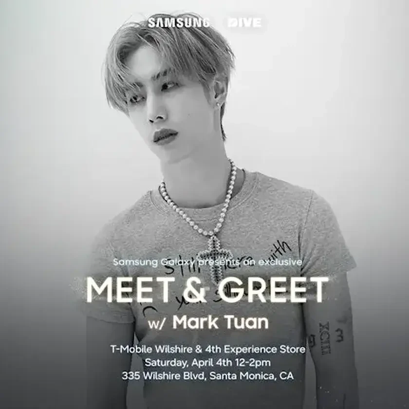 Meet & Greet With Mark Tuan Tickets in Santa Monica