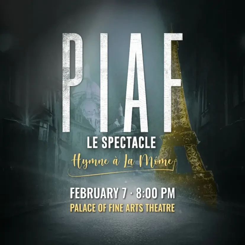 PIAF! THE SHOW Concert in San Francisco