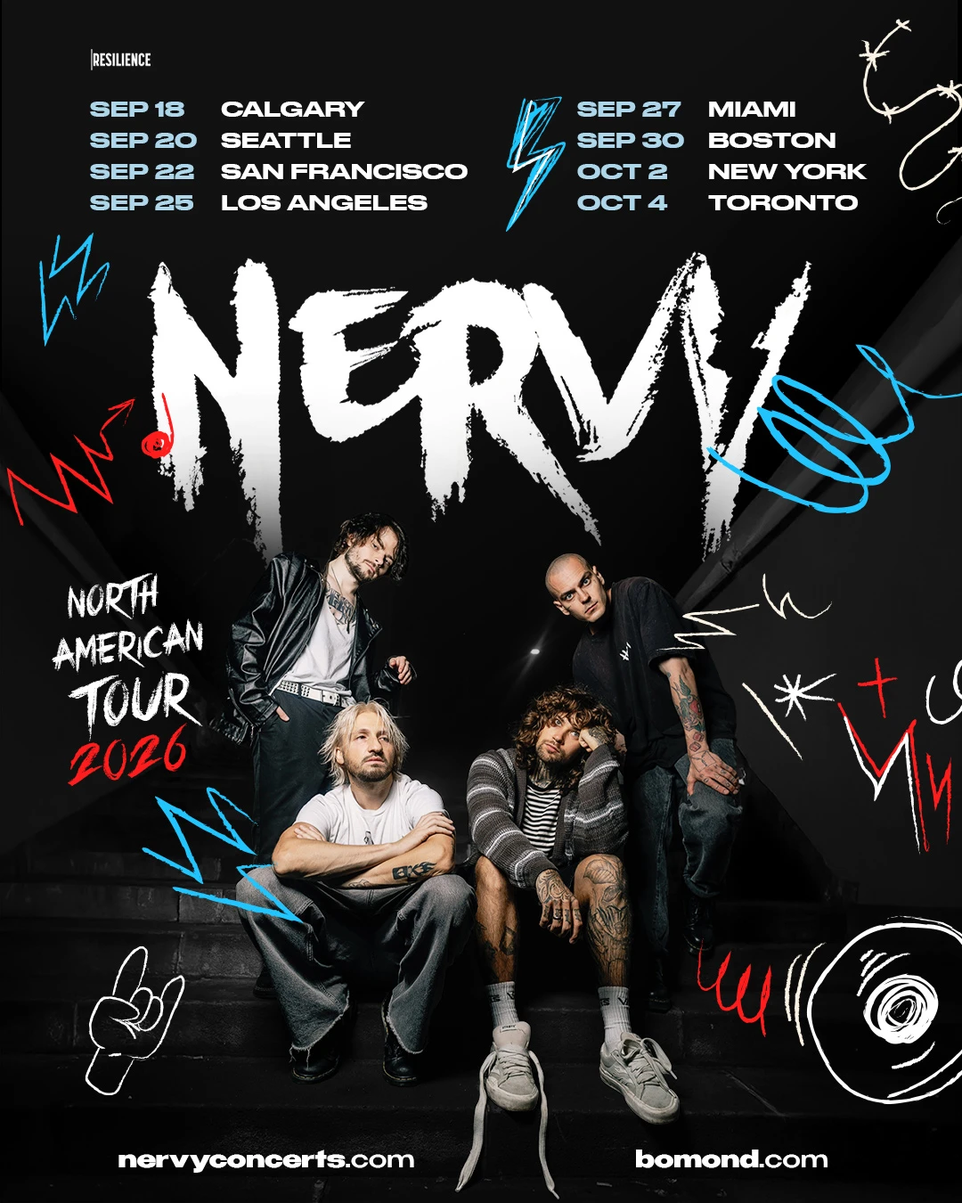 Nervy North American Tour 2026!