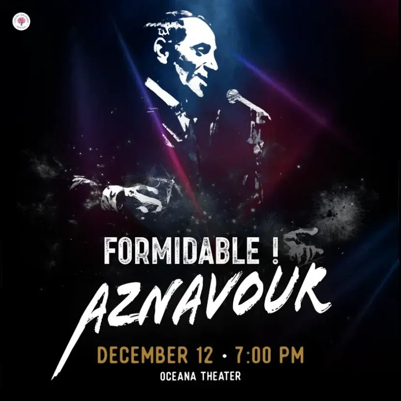 Музыкальное шоу FORMIDABLE AZNAVOUR в США! | New York, NY
