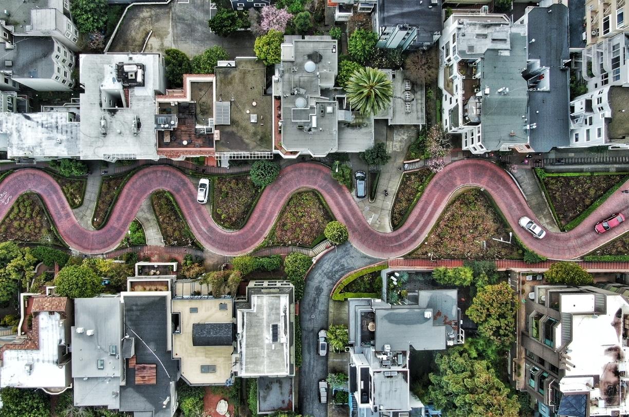 Ломбард-стрит (Lombard Street) - Фото 2