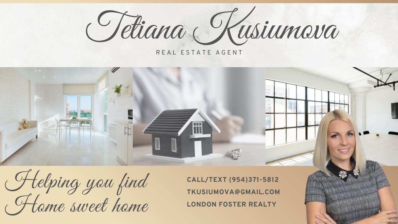 Tanya Kusiumova | Realtor | London Foster realty - Фото 3