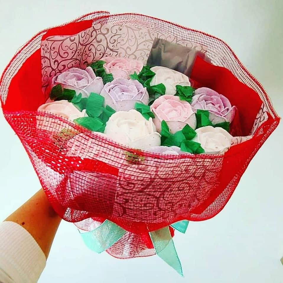 Вкусные Букеты из Натурального Зефира - Фото 5