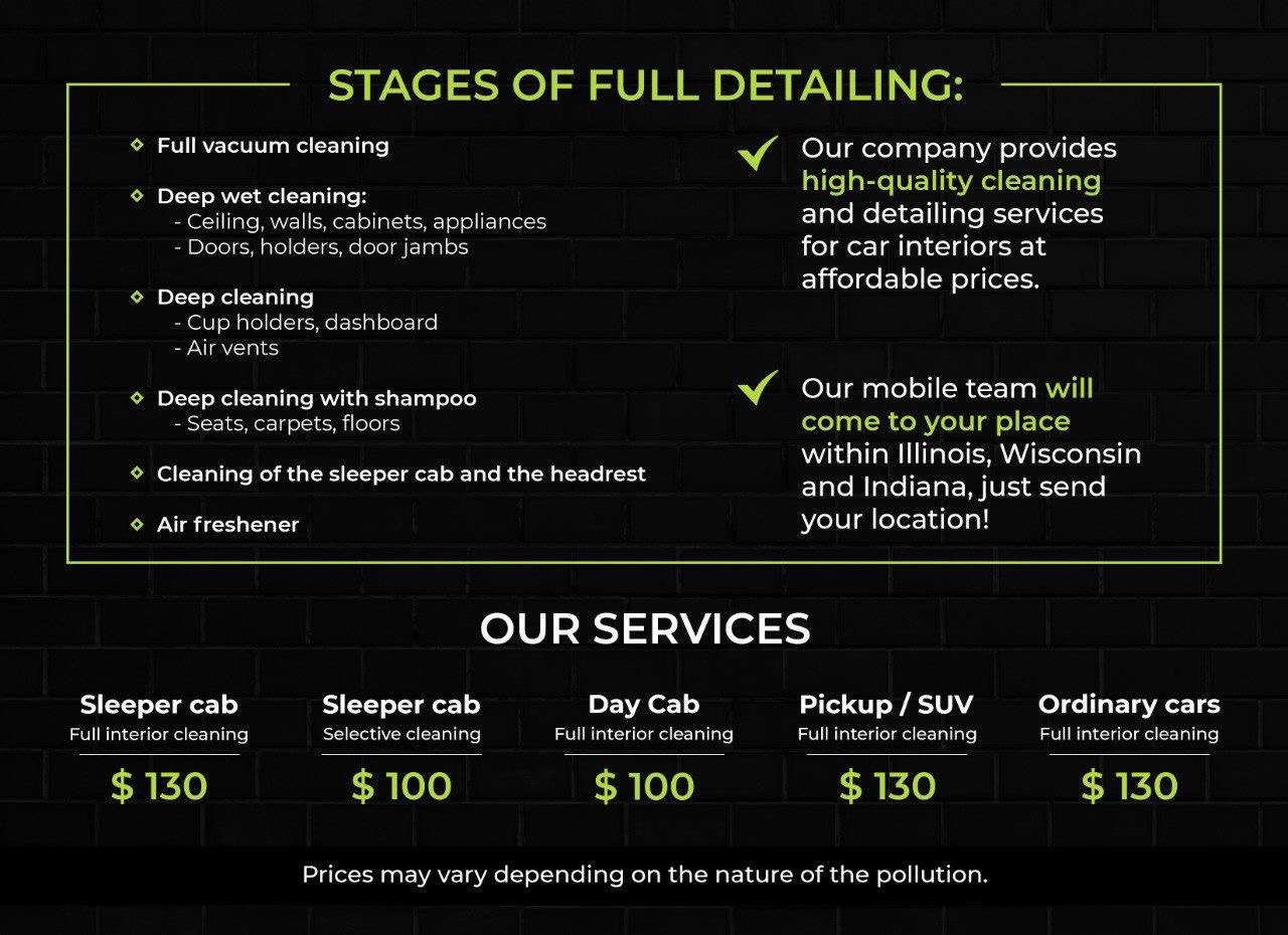 FAST & SHINE DETAILING - Детейлинг и чистка салонов автомобилей и траков по доступным ценам! - Фото 2