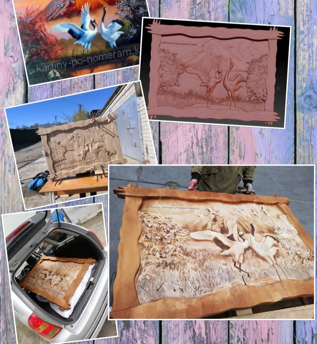 Roman Freid, 3D Wood Models - Фото 3