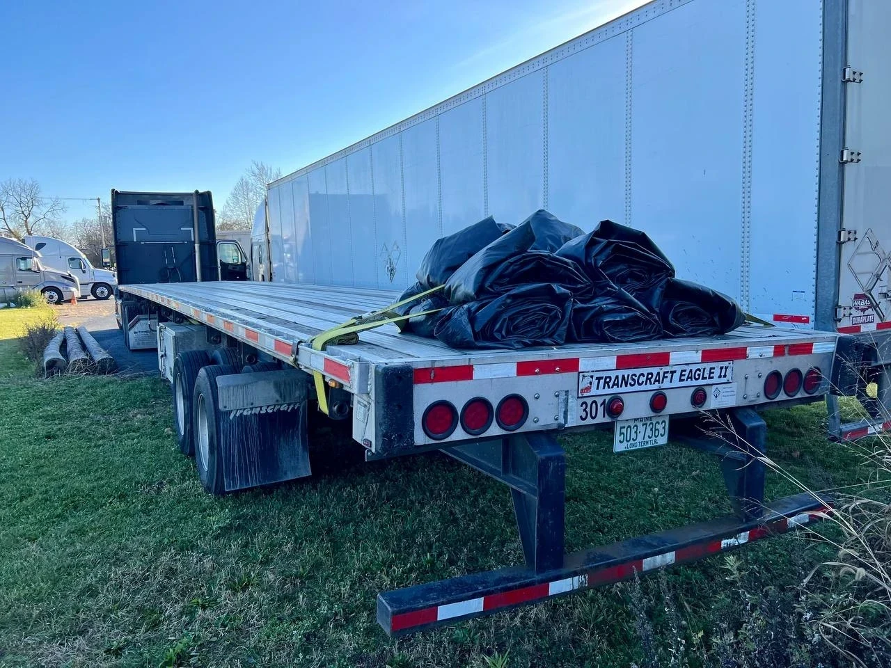 2015 Transcraft Eagle 53’ flatbed - Фото 3
