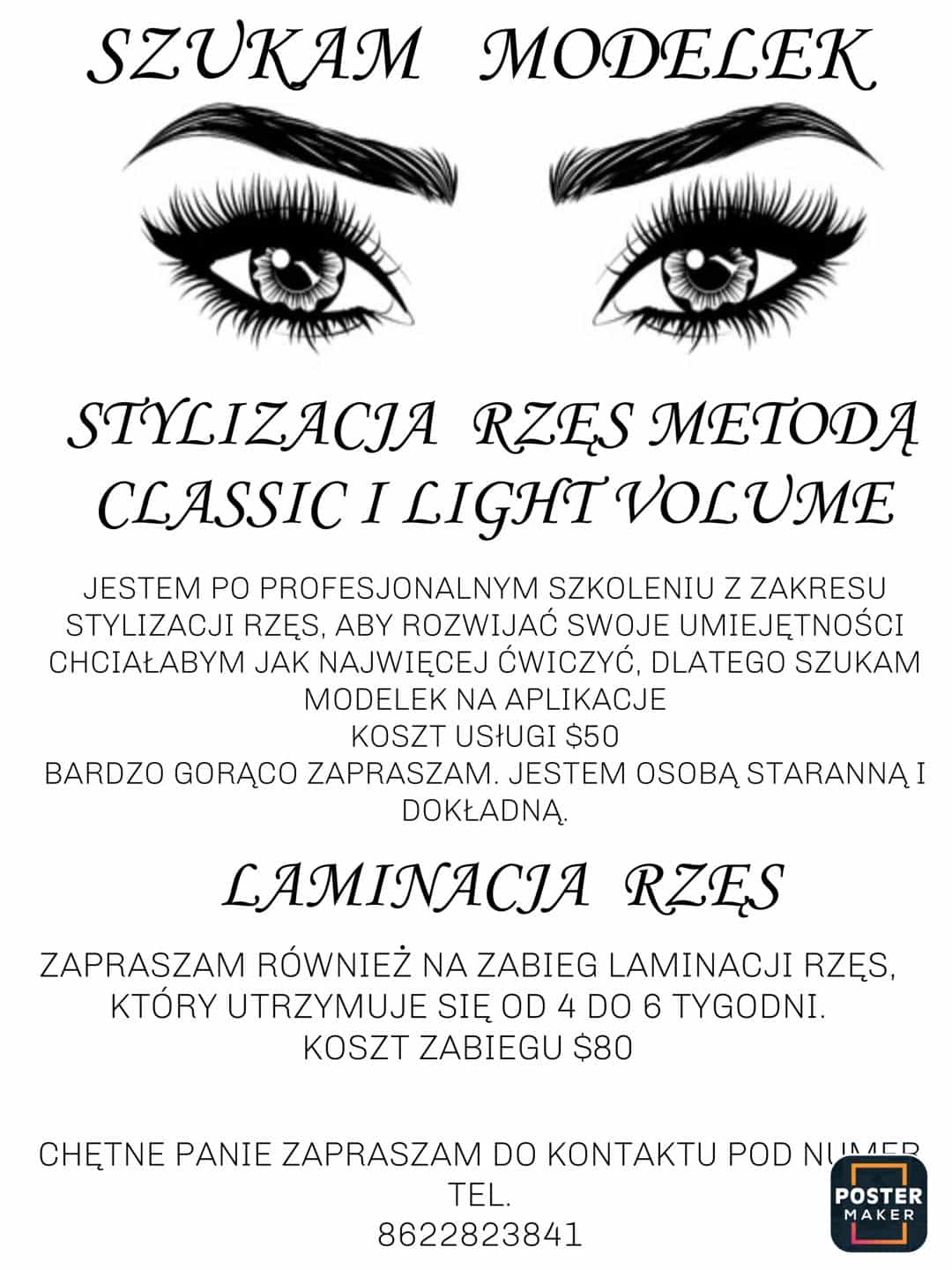 Laminacja Rzęs, Agnieszka Miaśkiewicz - Zdjęcie 3