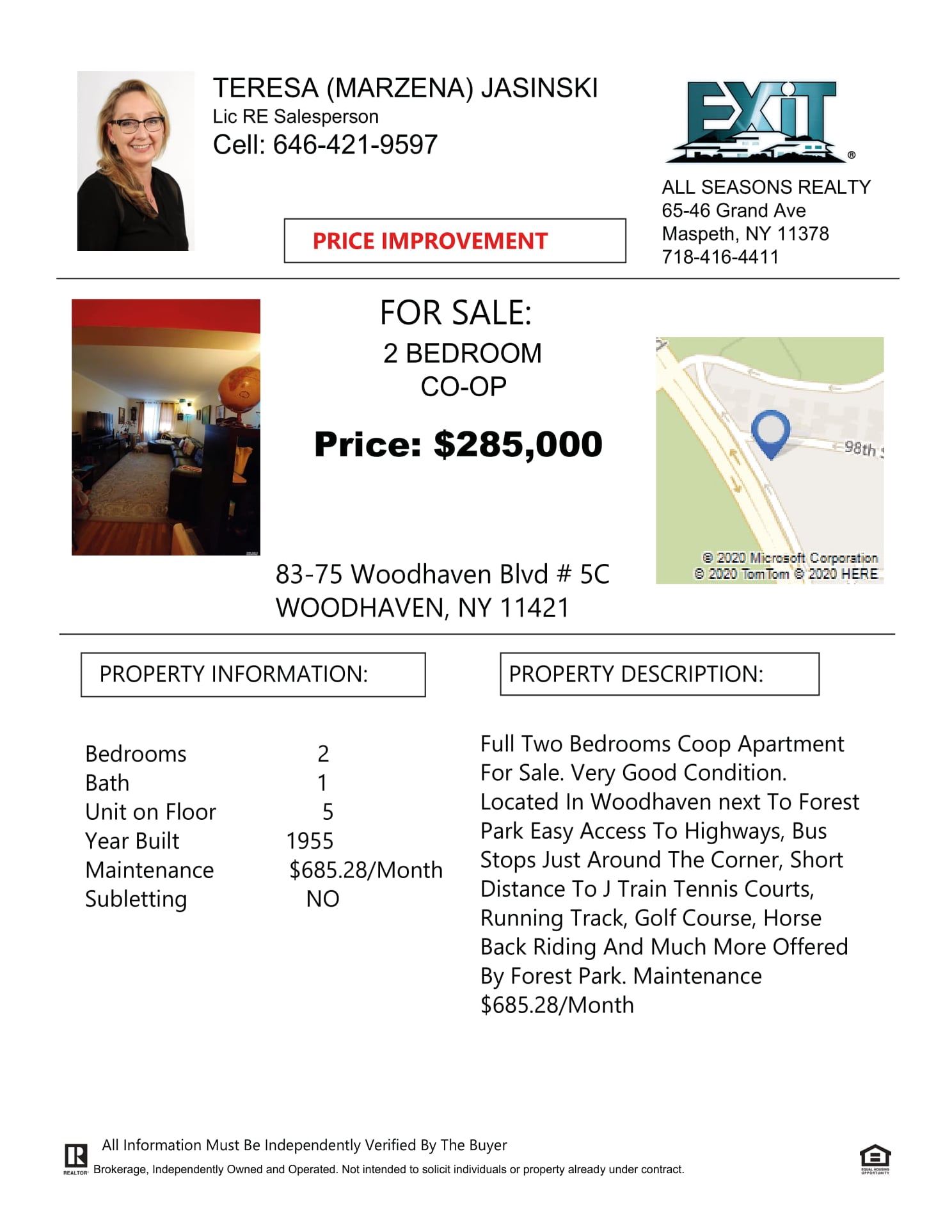 Teresa Marzena Jasinski-Real Estate Associate Broker - Zdjęcie 3