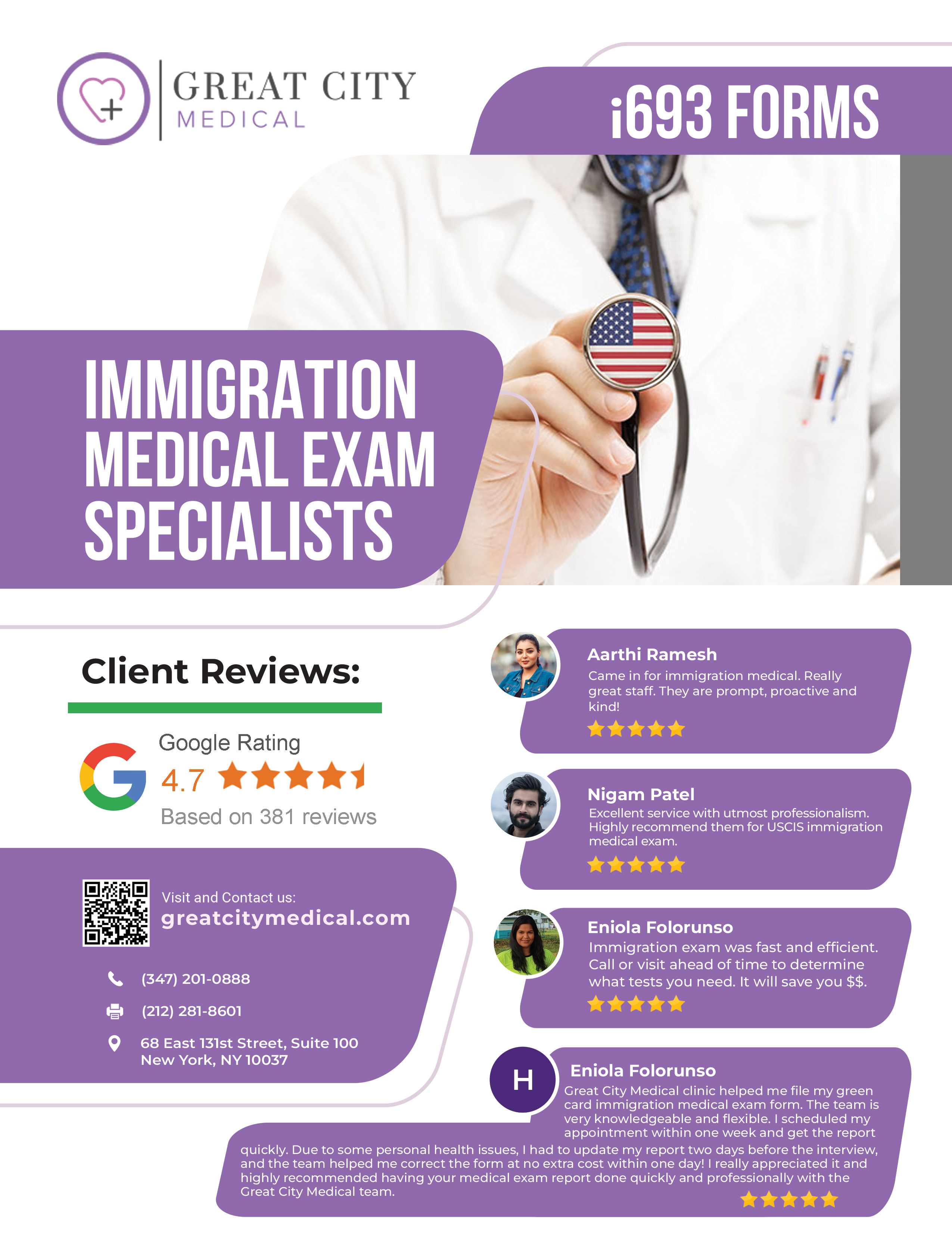Great City Medical - Иммиграционные медицинские услуги - Фото 4