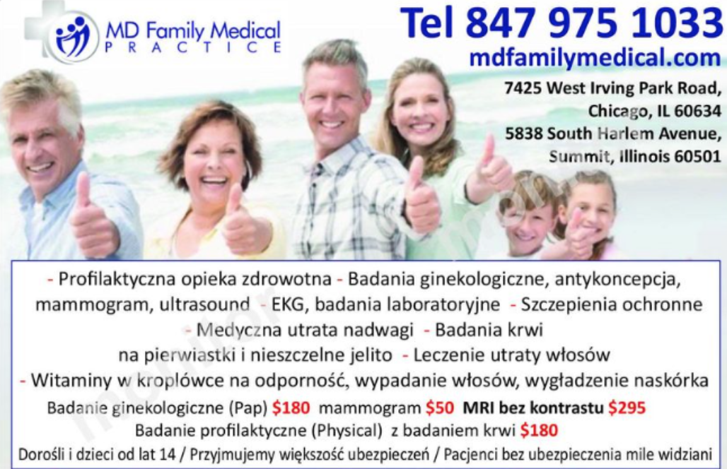 MD Family Medical PRACTICE/ Dr. Maria Derylo - Zdjęcie 2