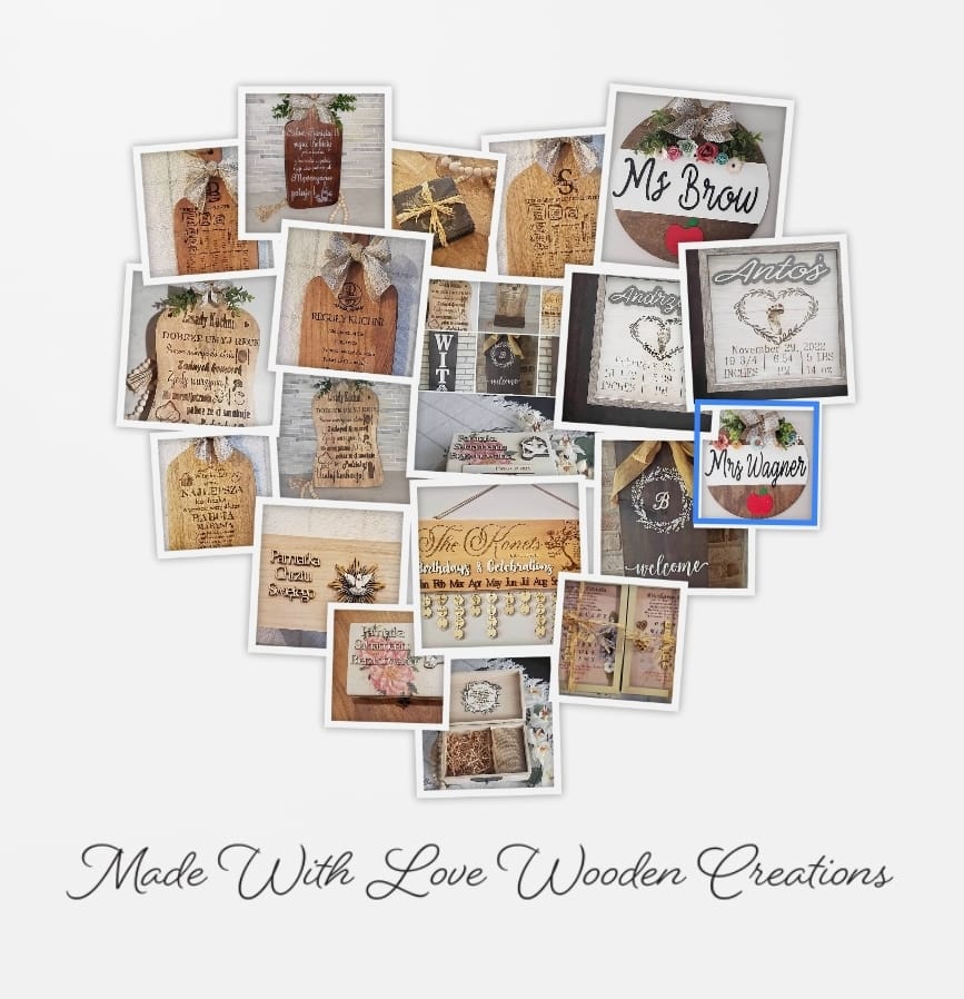Made With Love Wooden Creations - Zdjęcie 6