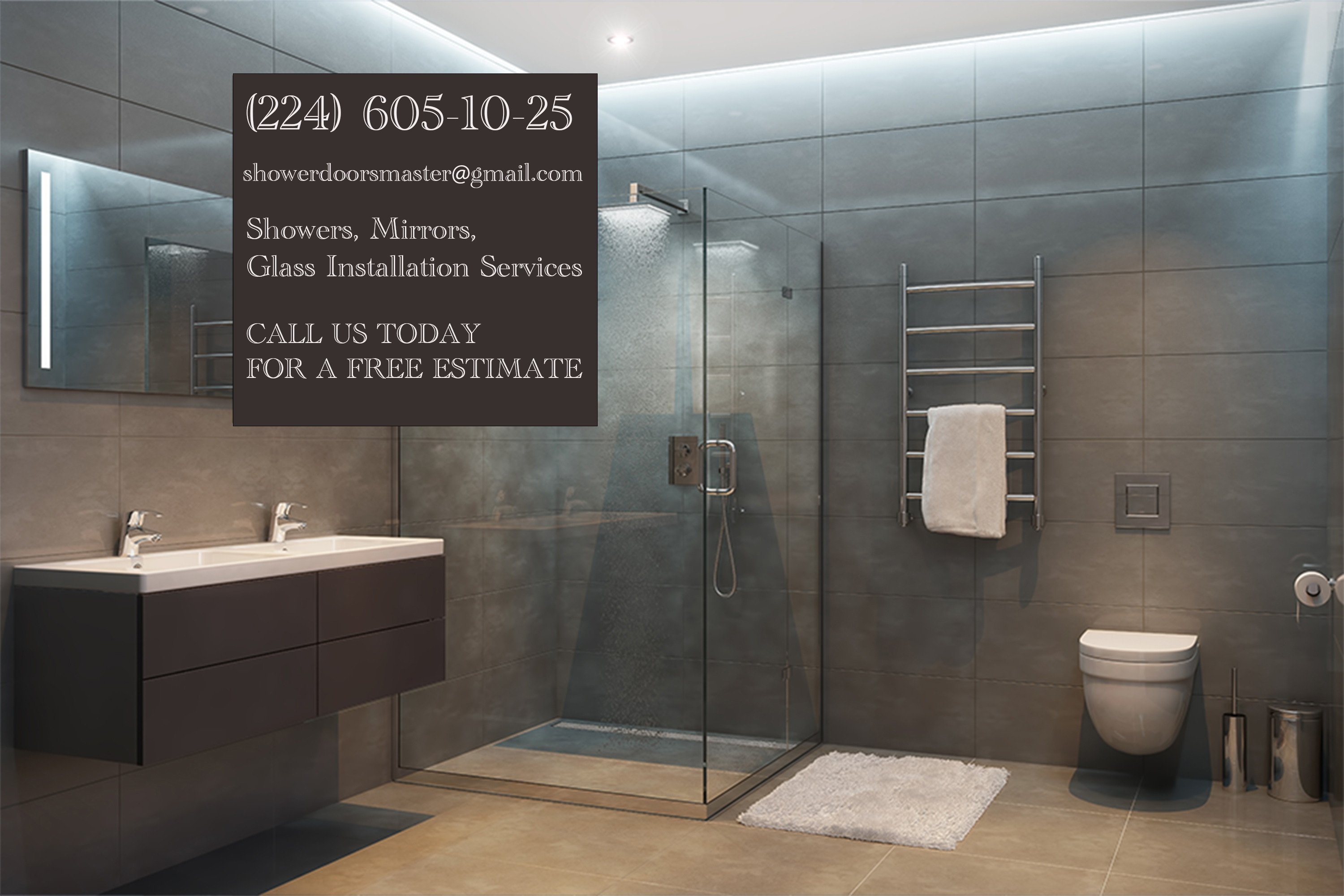 Shower Doors Master - провідна компанія з монтажу скляних дверей та інших скляних поверхонь - Фотографія 9