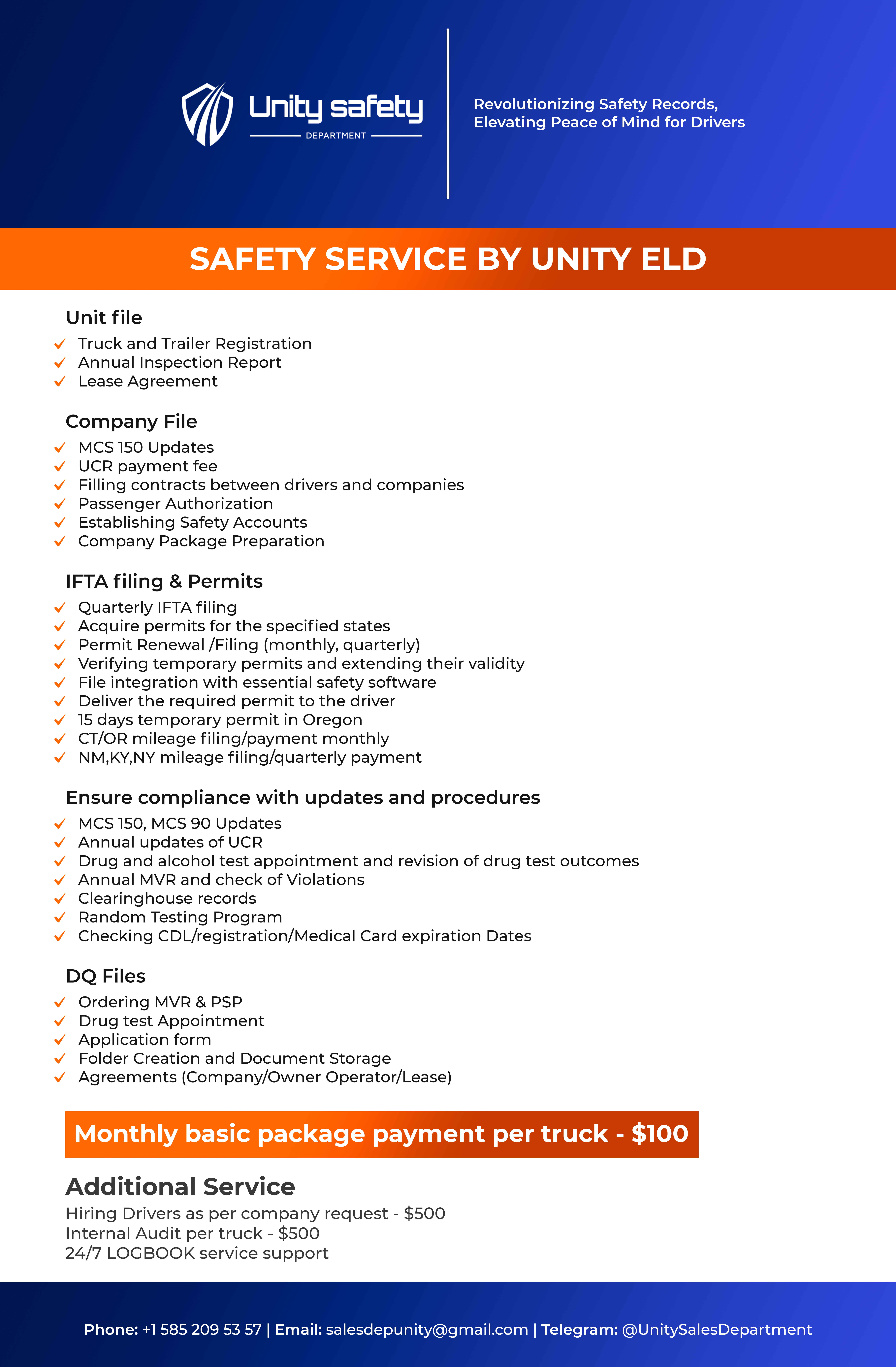 Safety Service for Trucking company - Фото 2