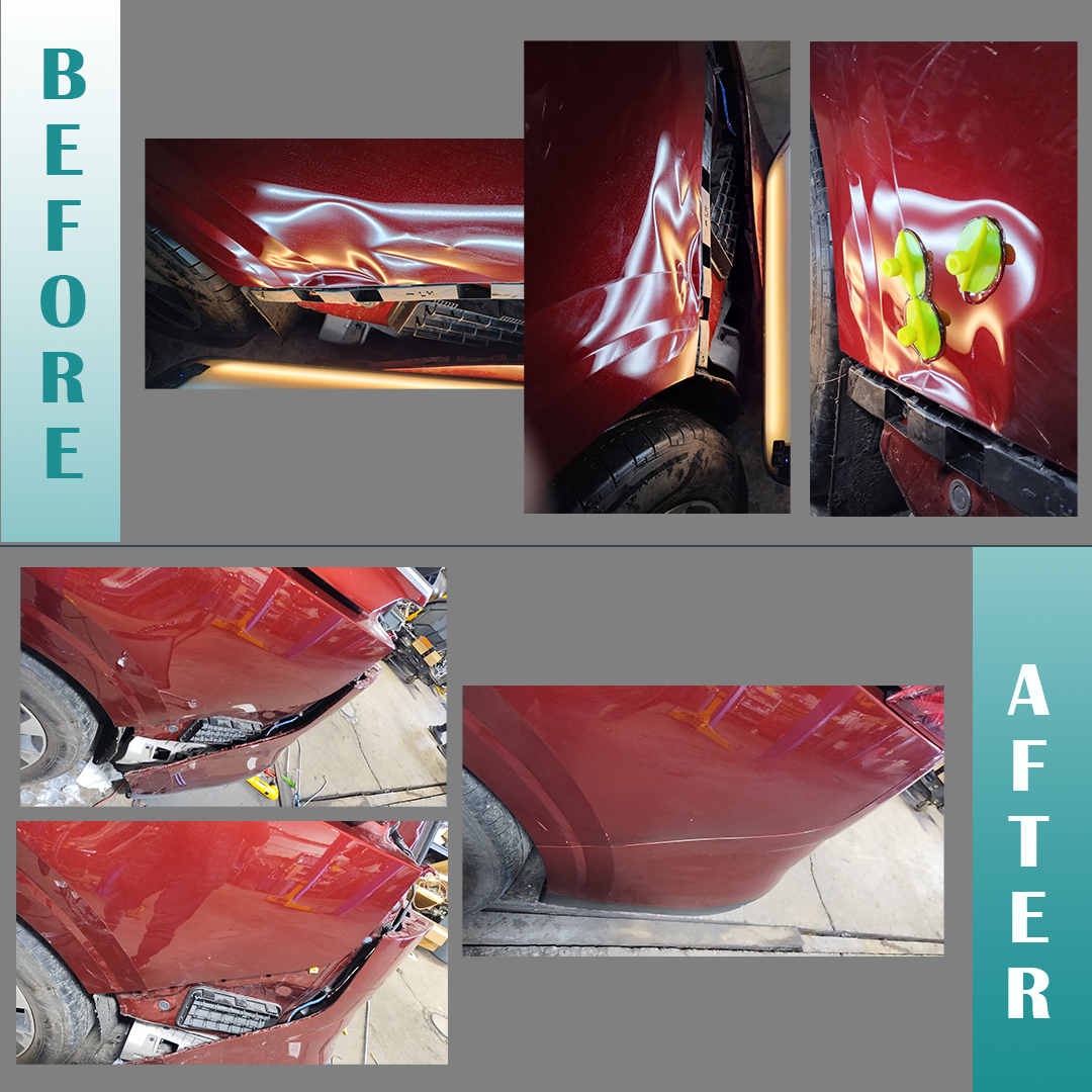 Удаление вмятин без покраски с кузова автомобиля PDR Auto Body - Фото 5