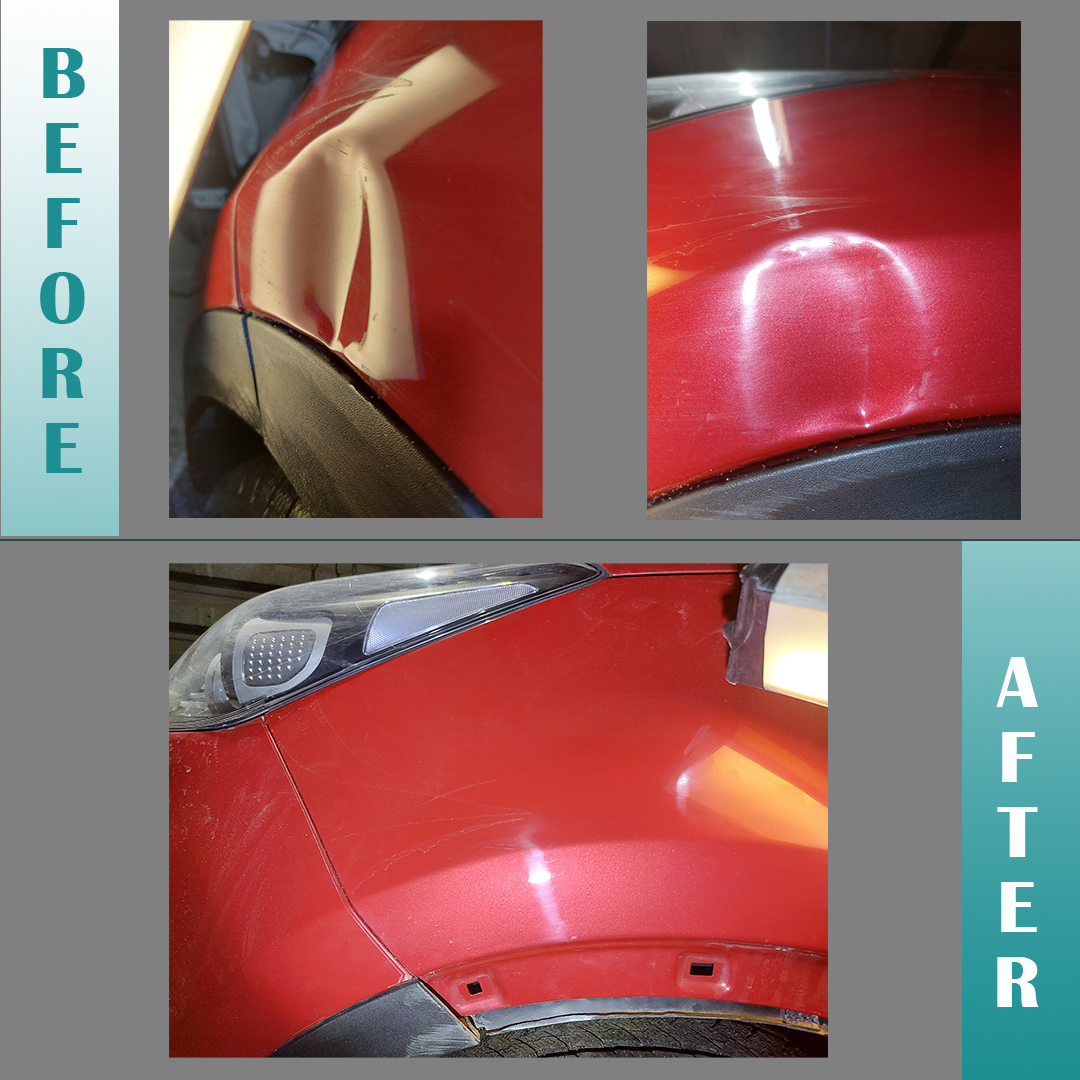 Удаление вмятин без покраски с кузова автомобиля PDR Auto Body - Фото 8