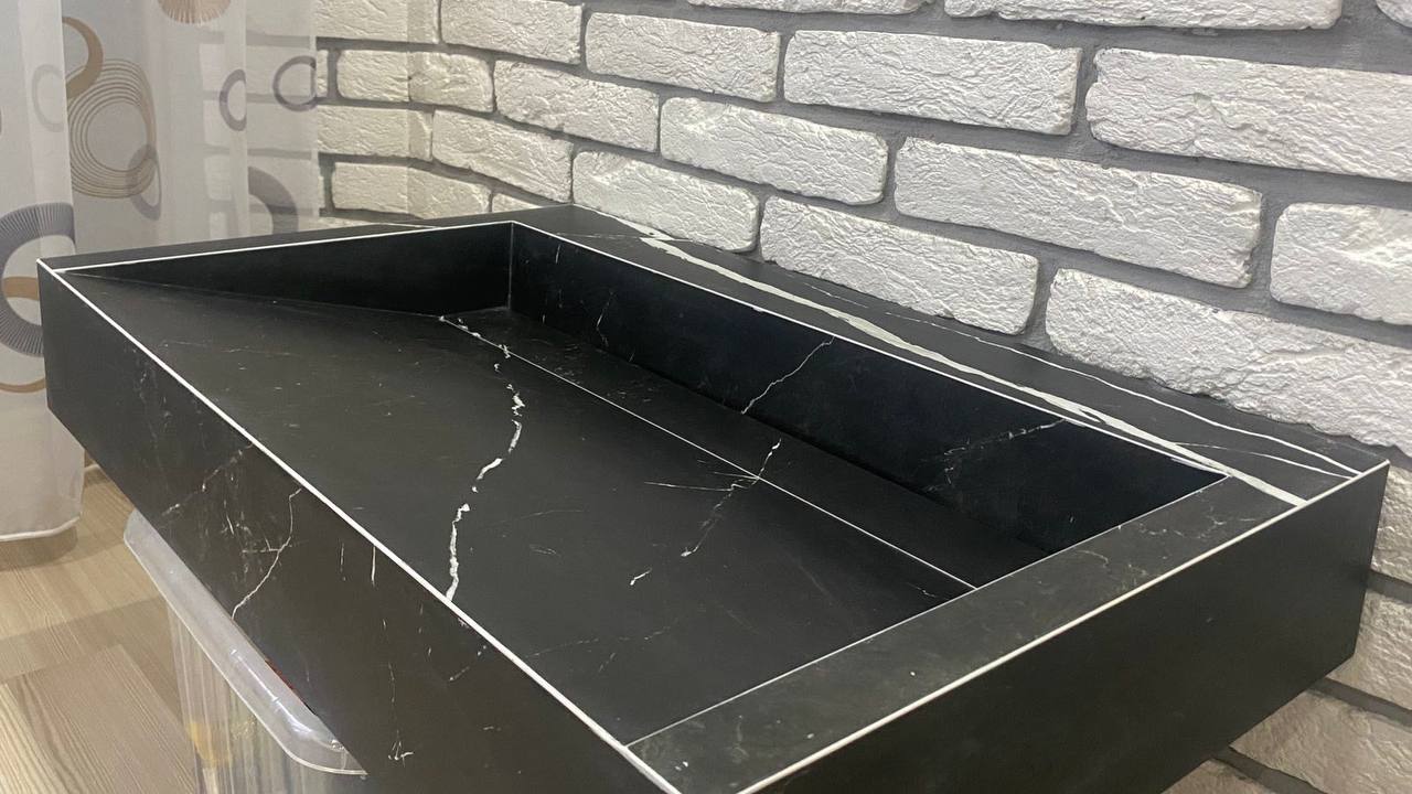 Индивидуальные умывальники и столешницы из керамогранита на заказ! - Фото 4
