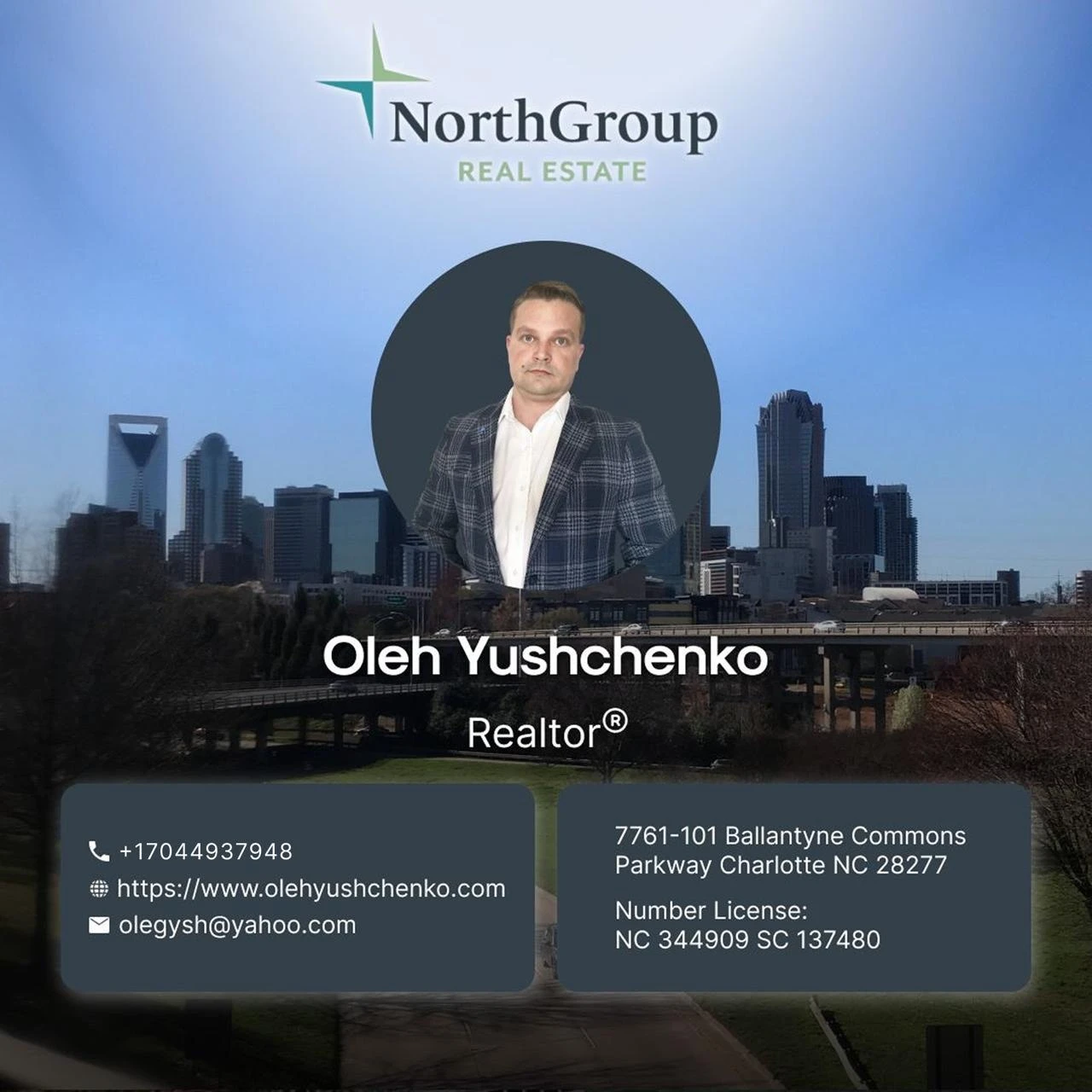 Oleh Yushchenko — Real Estate | North & South Carolina
