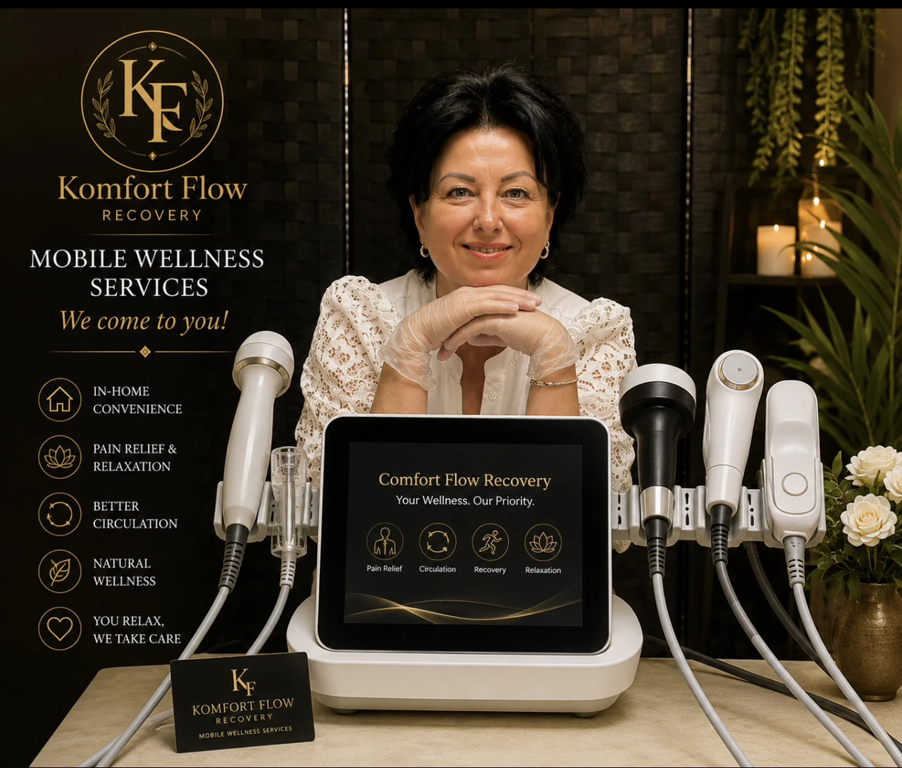 Komfort Flow Recovery - Мобильные оздоровительные процедуры