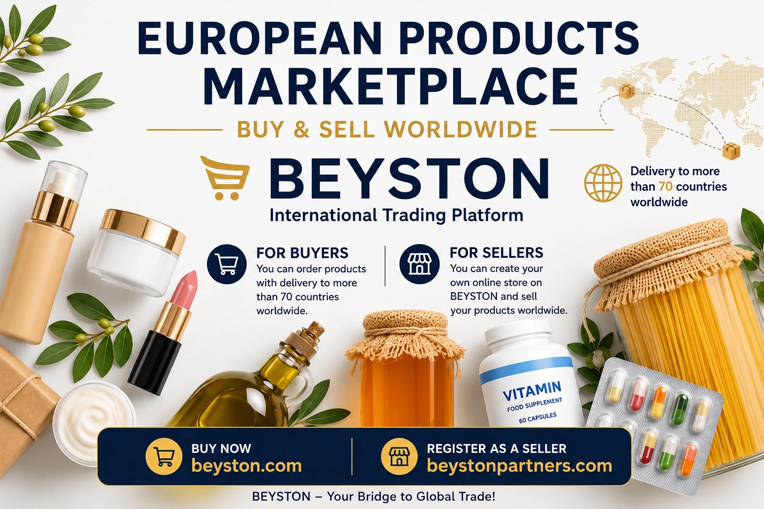 BEYSTON is an international marketplace