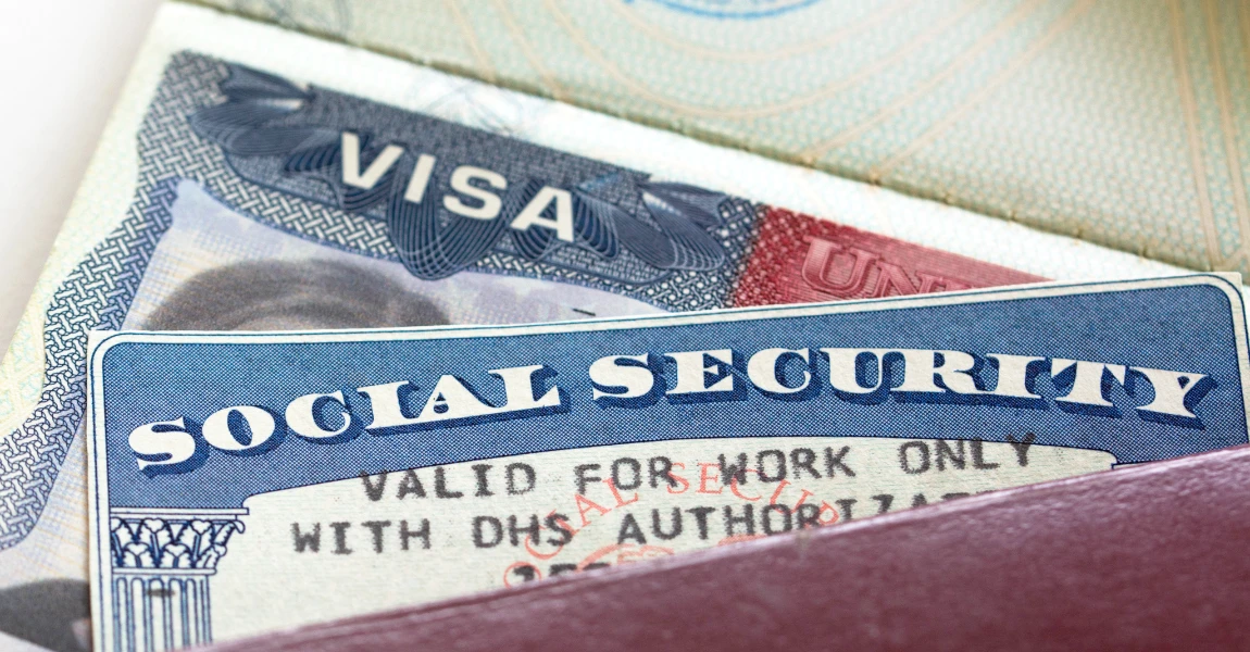 Пример карты Social Security с ограничением.