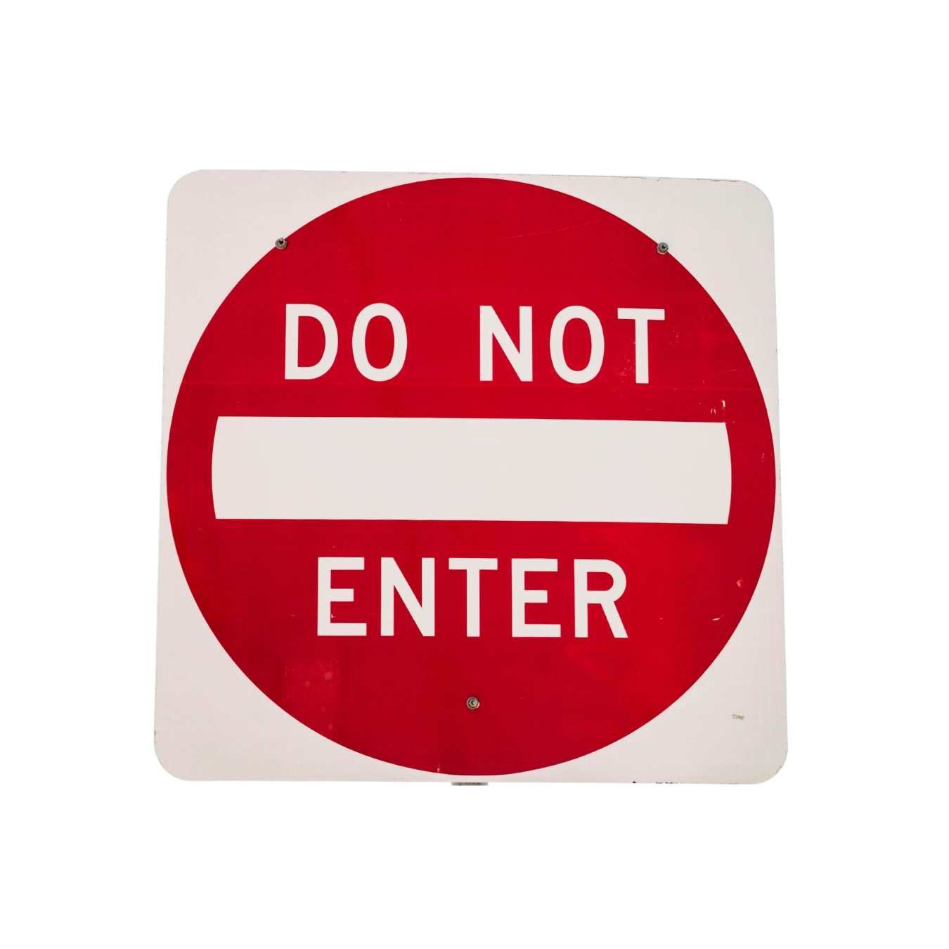 Do Not Enter