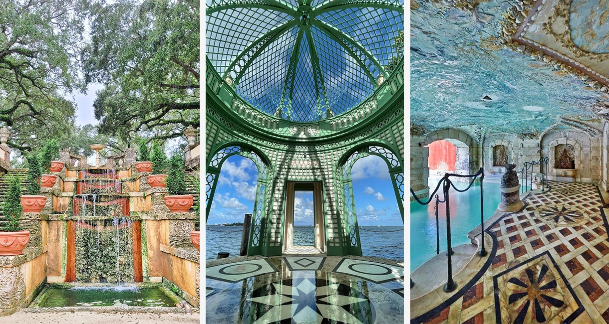 Кожна локація на території Vizcaya Museum And Gardens заслуговує стати частиною вашого фотоархіву