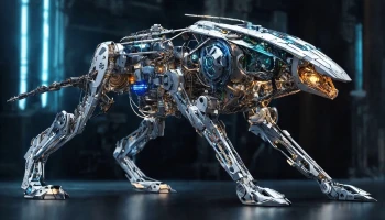 Американская компания представила робота-огнеметчика