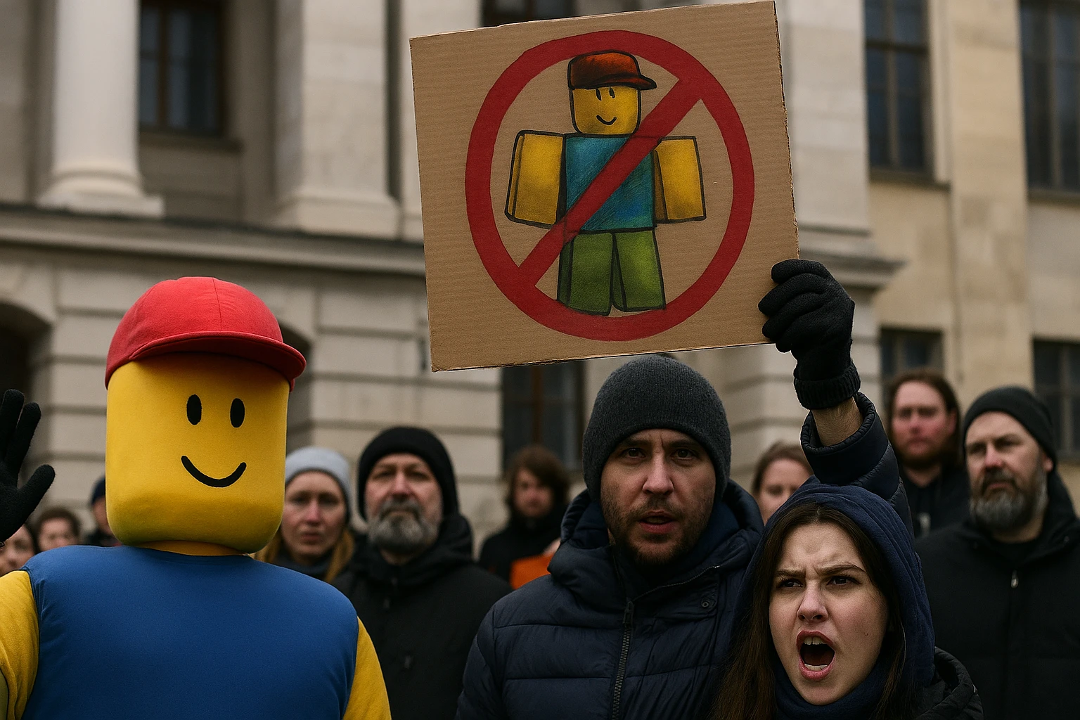 Запрет американской платформы Roblox в России вызвал протест