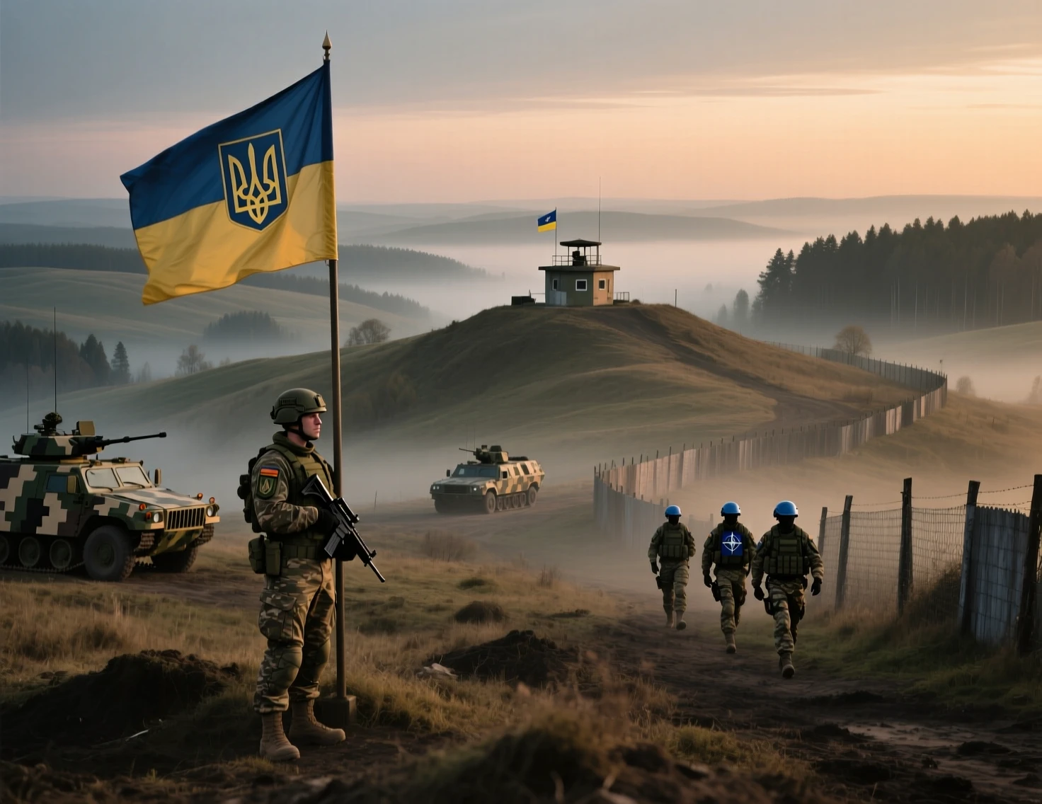 Европа может разместить войска в Украине в рамках гарантий безопасности