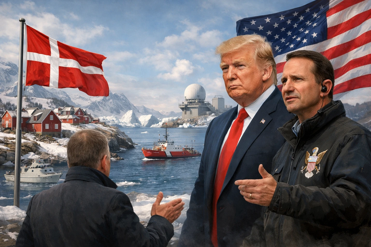 Дания выразила протест после назначения Трампом спецпосланника по Гренландии