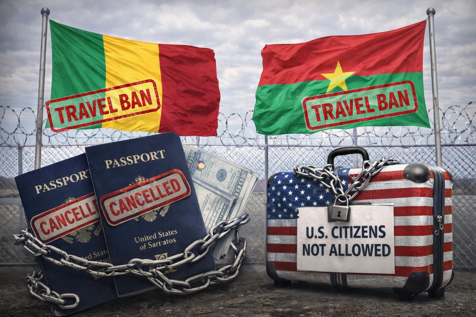 Две страны объявили запрет на поездки для граждан США